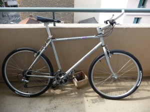 Nouveau vélo de ville issu d'un vtt Nouveau vélo de ville issu d'un vtt